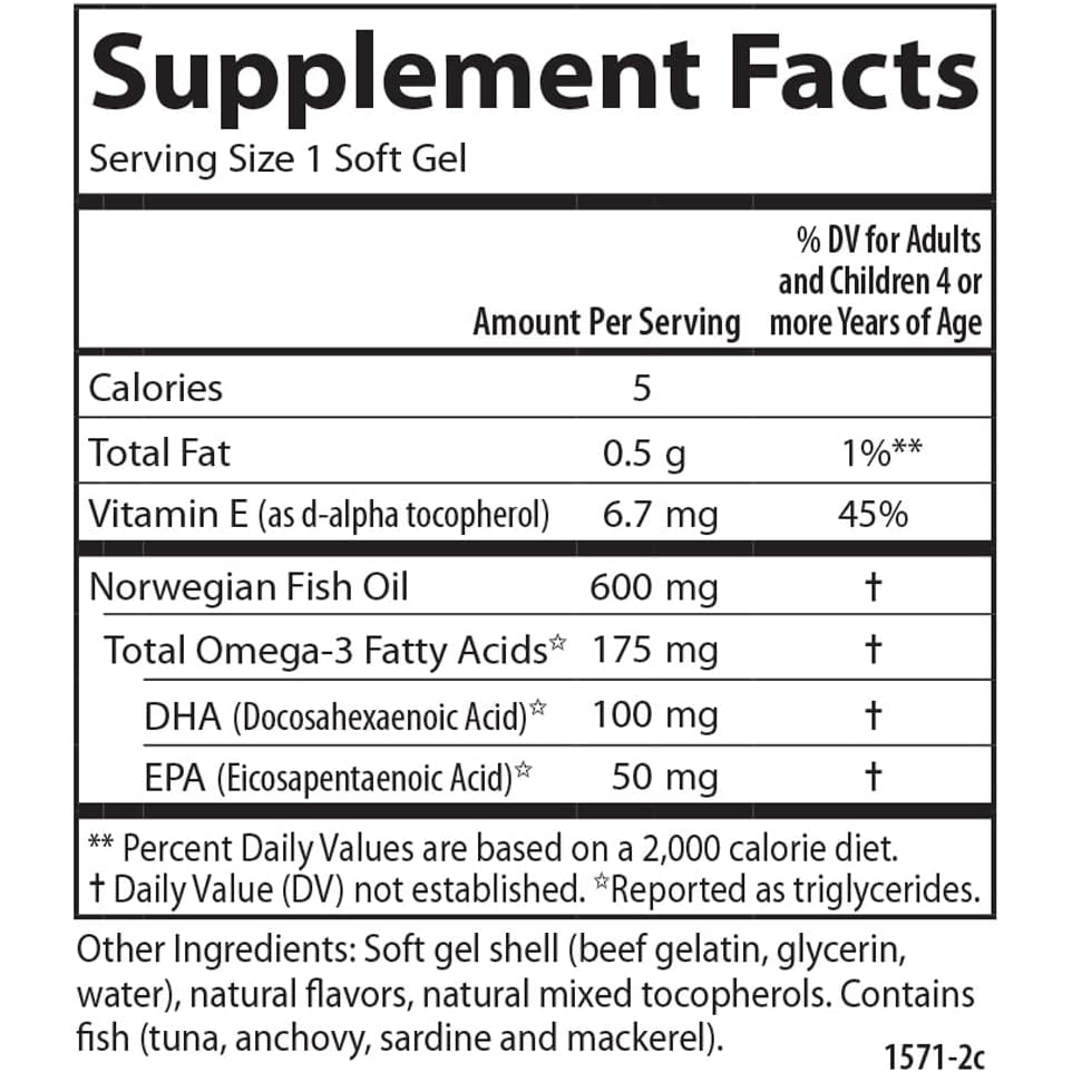 Carlson Omega 3 Dha Epa Masticable Niños +4 Años Cognitivo