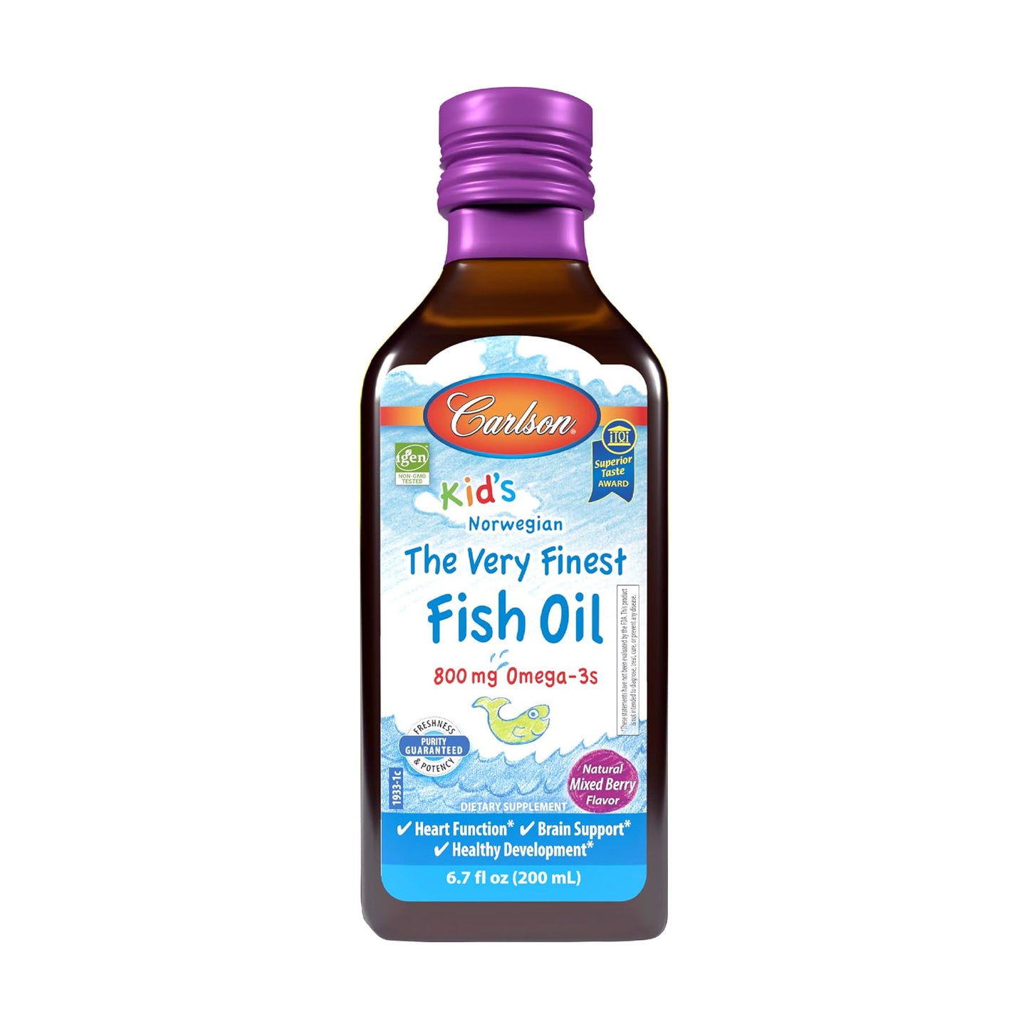 Carlson Omega 3 Noruego Dha Epa Niños +4 Años 200 Ml