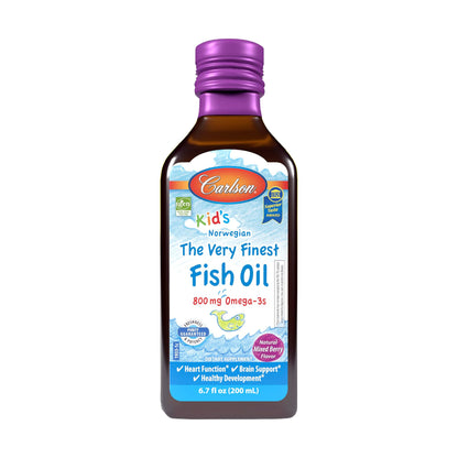 Carlson Omega 3 Noruego Dha Epa Niños +4 Años 200 Ml