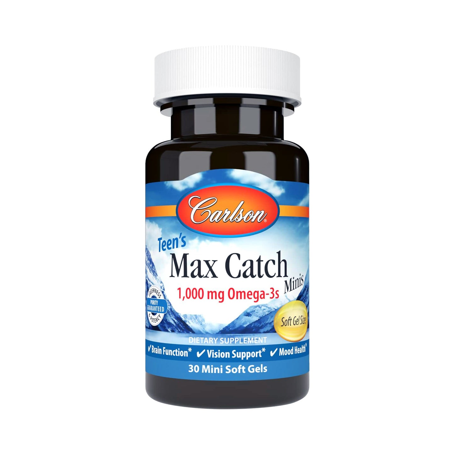 Carlson Teens Omega-3 Dha Epa Niños De +13 Años Y Adultos