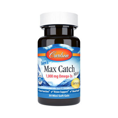 Carlson Teens Omega-3 Dha Epa Niños De +13 Años Y Adultos